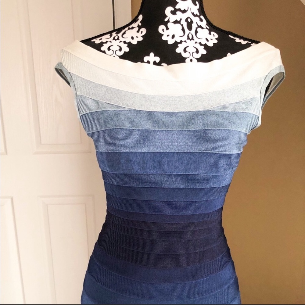 💕Herve Leger  Ardell Ombre Dress💕